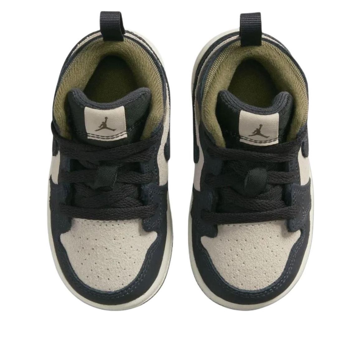 (TD) Air Jordan 1 Mid SE 'Off Noir Medium Olive' HV4729-102