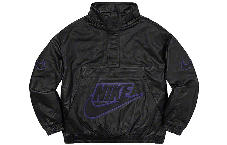 Supreme FW19 Week 14 x Nike Leather Anorak Box 'Black' SUP-FW19-10724