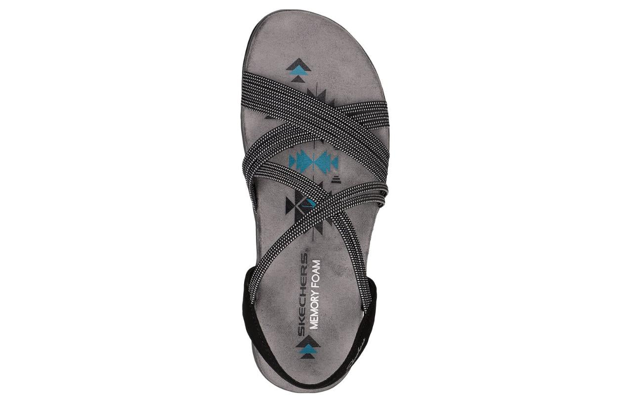 (WMNS) Skechers Reggae Slim-Turn It Up 163117-BLK