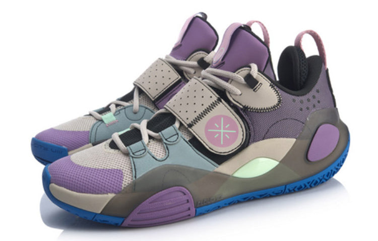Li-Ning Wade All City 8 'Grey Purple' ABPQ005-5