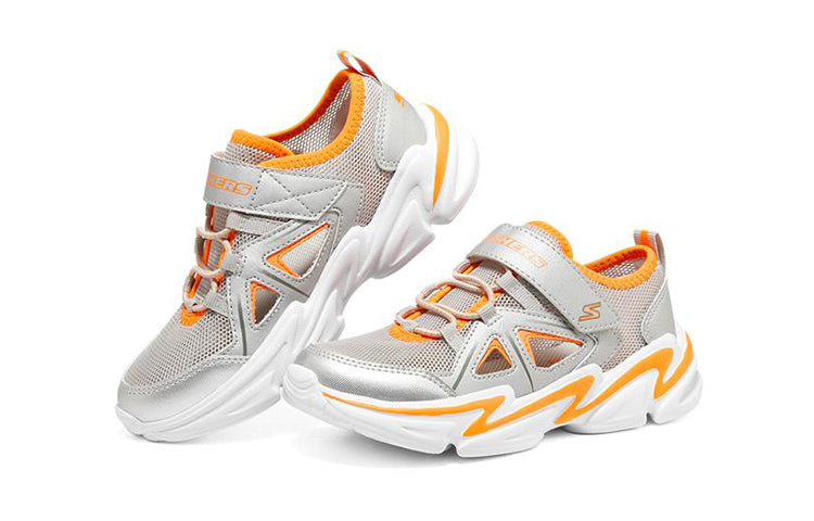 (GS) Skechers Wavetronic 'Silver Orange' 403614L-SLOR