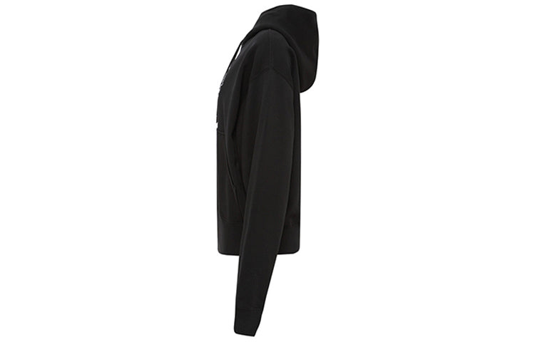 (WMNS) KENZO SS21 Tiger Head Embroidered Long Sleeves Hoodie Black FB52SW7824XG-99