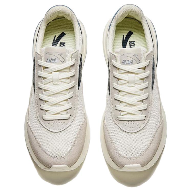 ANTA Retro Casual Shoes 'Beige Blue' 912428803-2