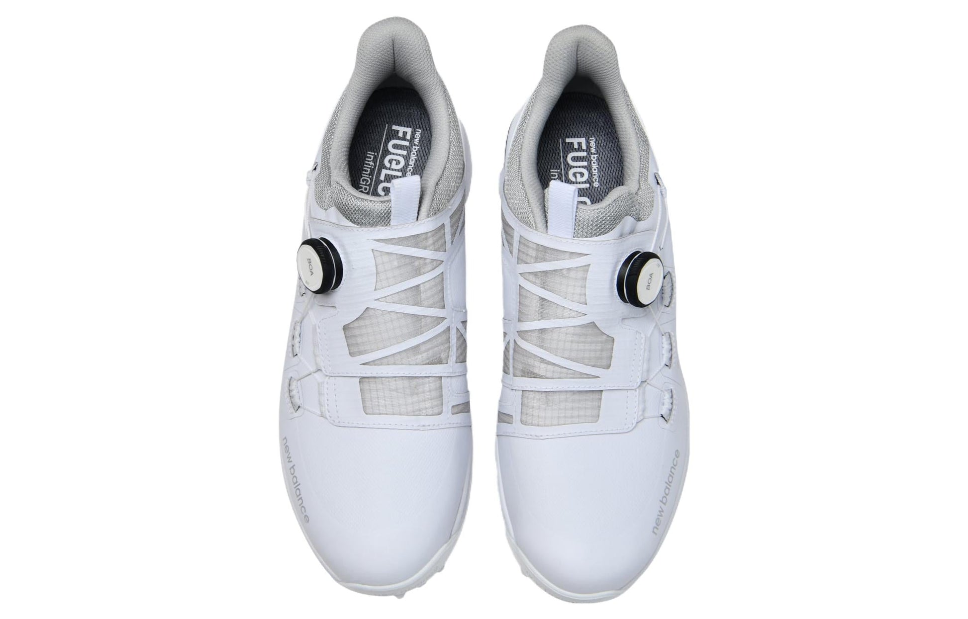 New Balance FuelCell 1001 BOA Golf Shoes 'White Silver Black' UGH1001W