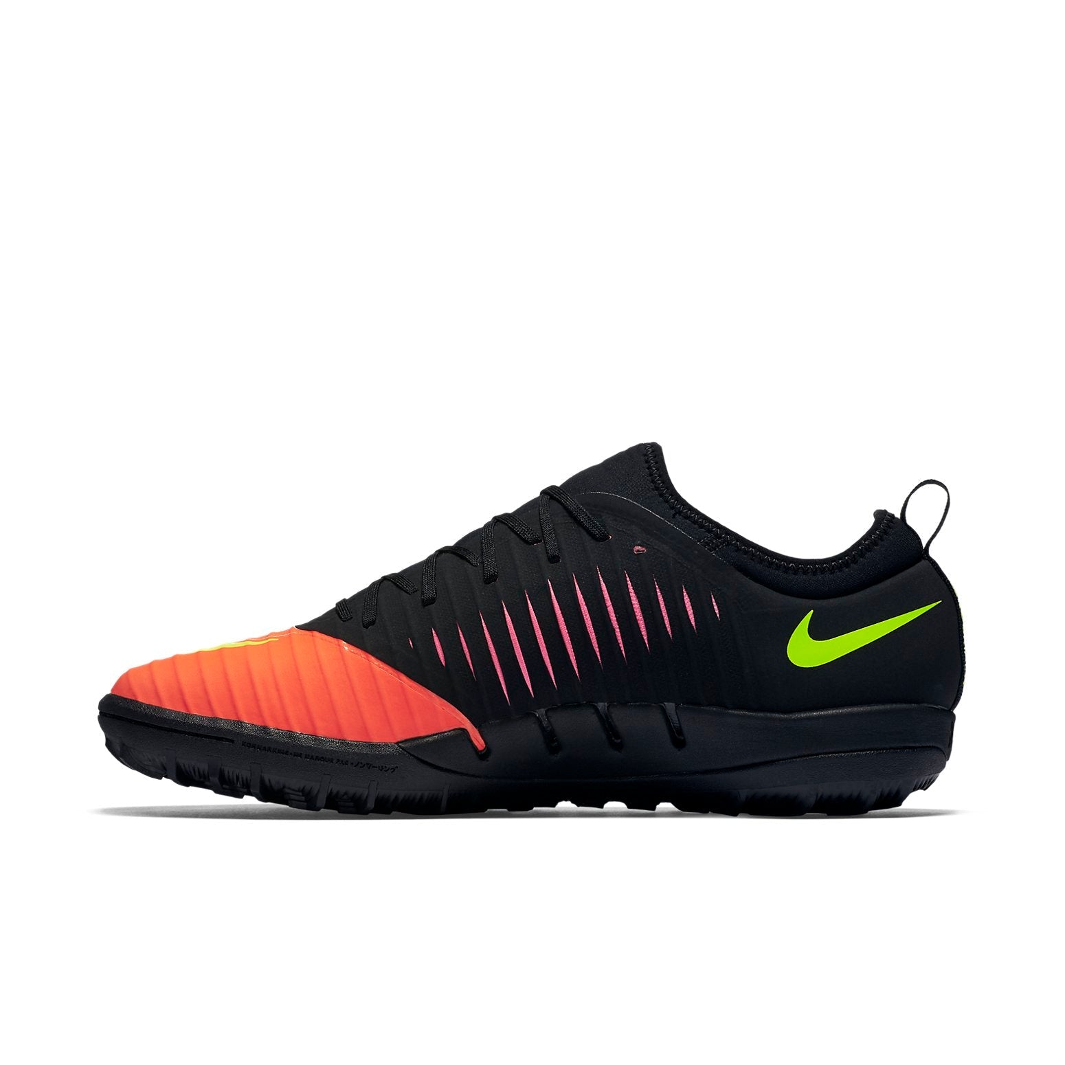 Nike MercurialX Finale II TF 'Black Orange Yellow' 831975-870