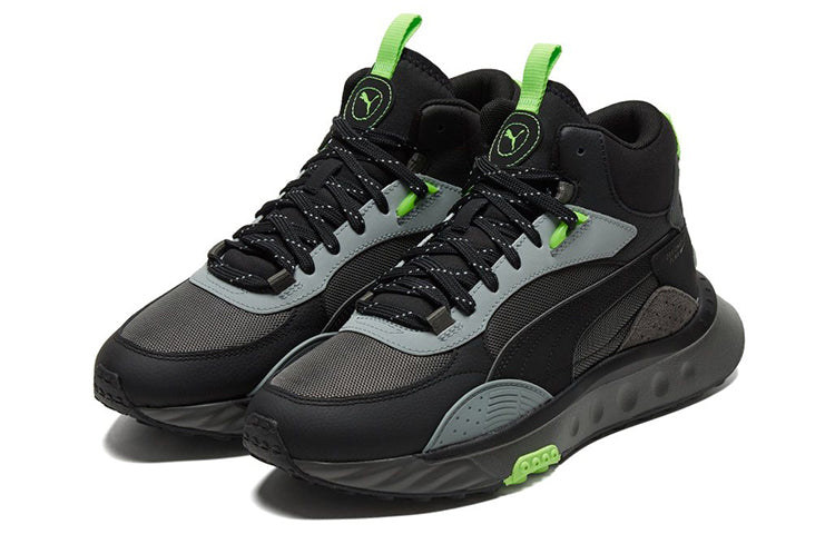 PUMA Wild Rider Mid 'Black Dark Shadow' 381598-01