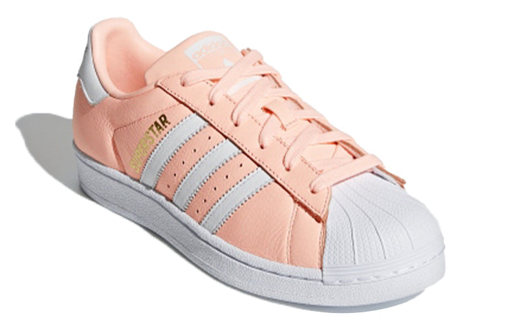 (WMNS) adidas originals Superstar Pink/White B42001