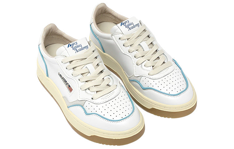 (WMNS) Autry Open Low Leather 'White Azure' AOLW-CE18