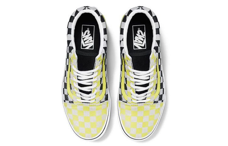 Vans Old Skool Checkerboard Blackyellow VN0A4U3BXF9