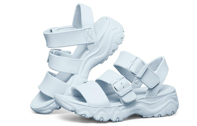 (WMNS) Skechers D'Lites 2.0 Sandals Blue 111061-LTBL