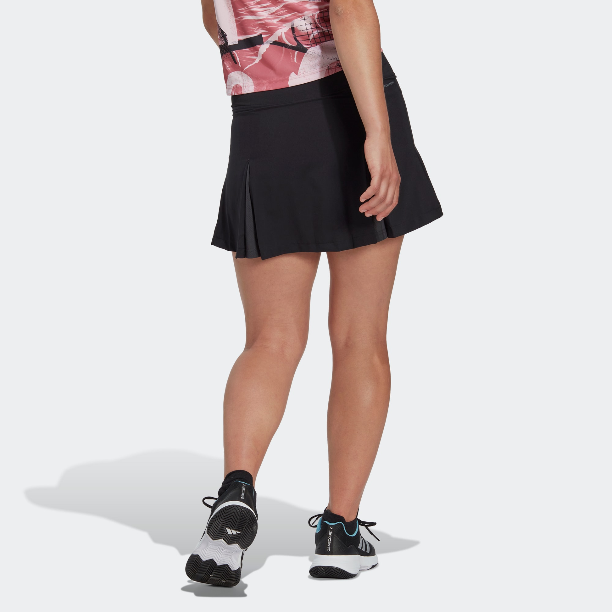 (WMNS) adidas Club Tennis Pleated Skirt Asia Sizing 'Black' HS1459