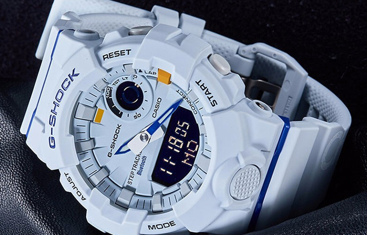 CASIO G-Shock Analog-Digital 'White' GBA-800DG-7A