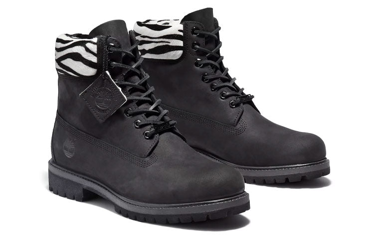 Timberland Safari Zebra 6 Inch Waterproof Boot 'Black' A2HJ9001