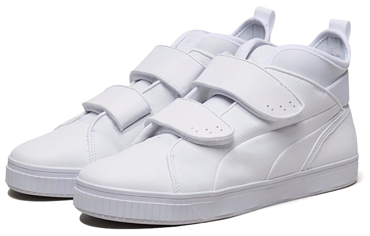 PUMA Play Strap Athleisure Casual Sports Shoe White 362563-01