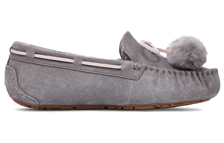 (WMNS) UGG Dakota Bow Pom 'Shade' 1124030-SHA