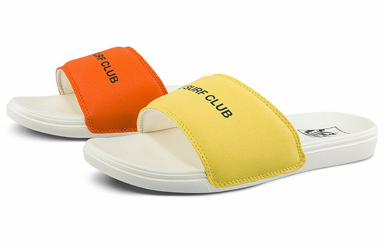 JUJU Surf Club x Vans LA Costa Slide-On 'White Orange' VN0A5HF5YQ1