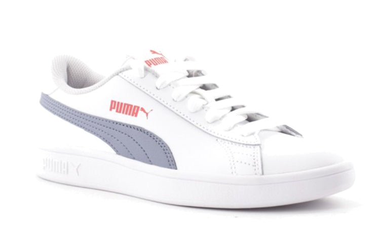 (GS) PUMA Smash V2 'White Gray' 365170-25