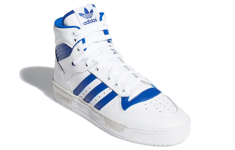 adidas Rivalry High 'White Blue' EF6408