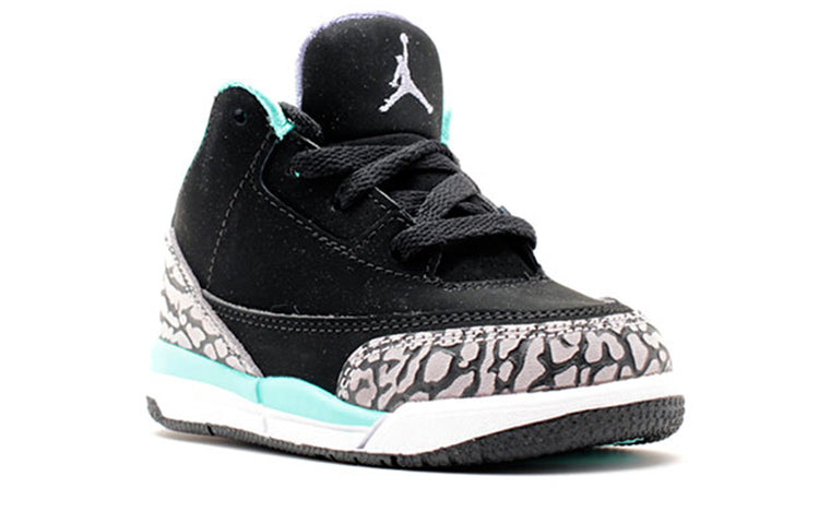 (TD) Air Jordan 3 Retro 'Tiffany Black' 654964-045