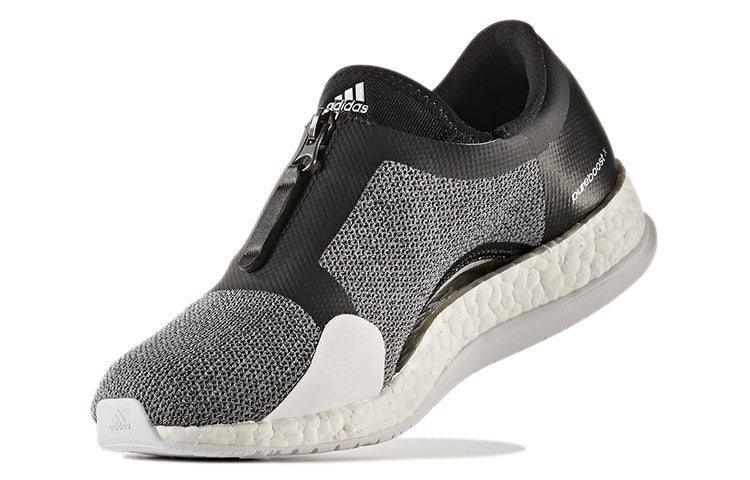 (WMNS) adidas PureBoost X Trainer Zip 'Black Silver Metallic' BY1671