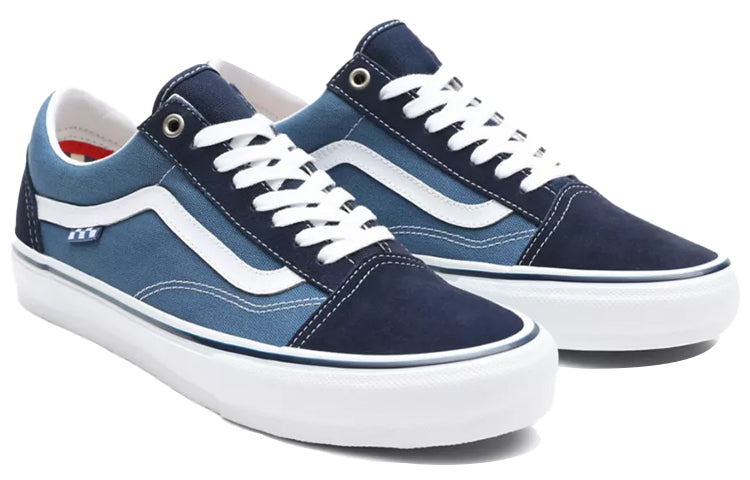 Vans Skate Old Skool 'Navy Checkerboard' VN0A5FCBNAV