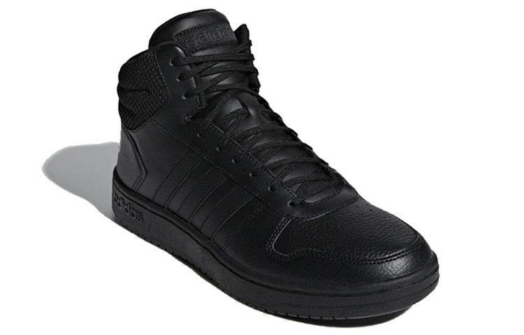 adidas Hoops 2.0 Mid 'Black' F34809