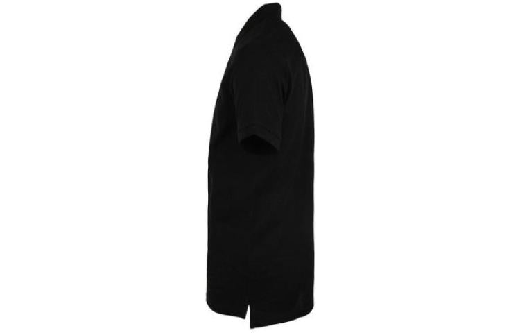 Burberry FW21 Letter Pattern Polo Male Black 80427501
