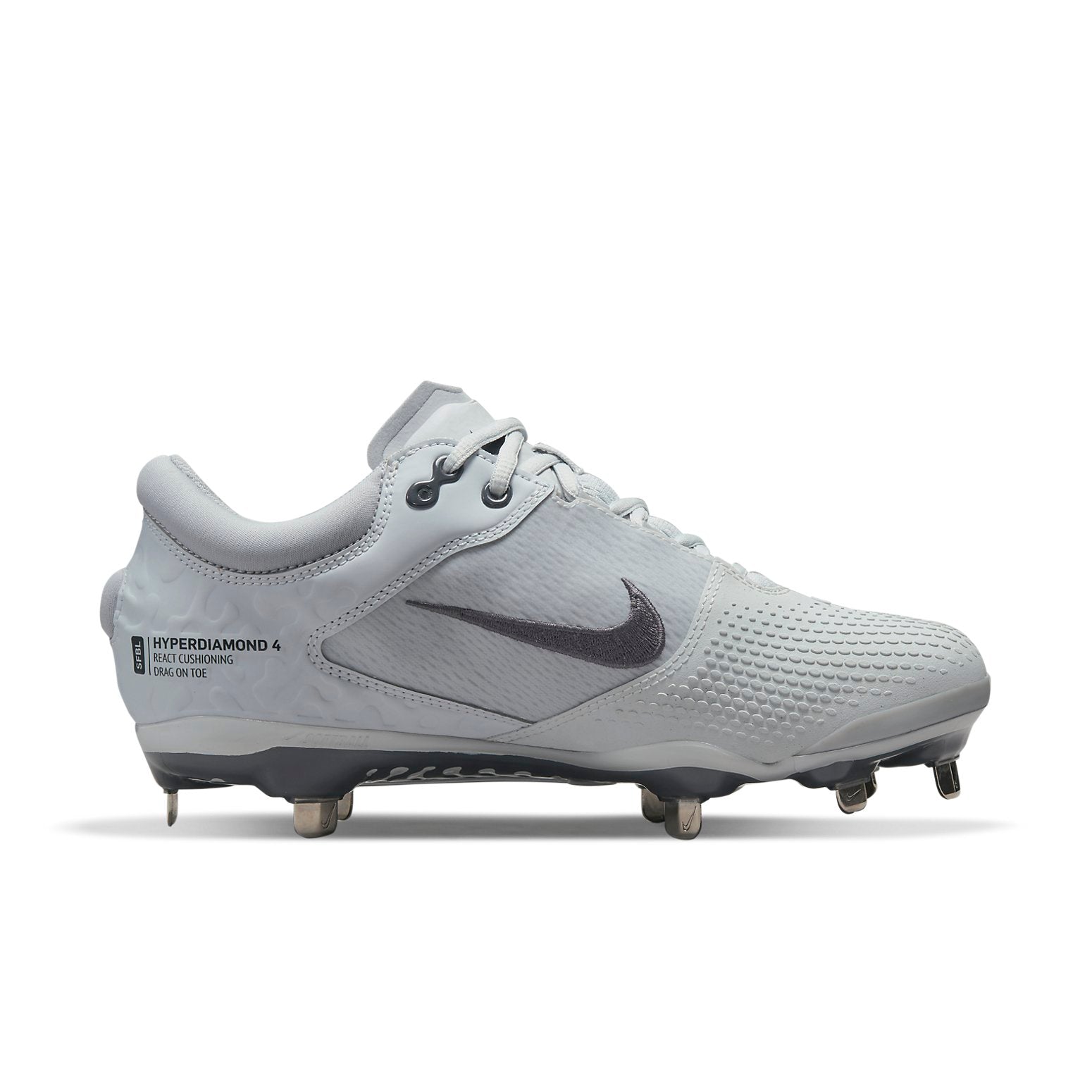 (WMNS) Nike Hyperdiamond 4 Elite 'Pure Platinum Wolf Grey' CZ5917-004