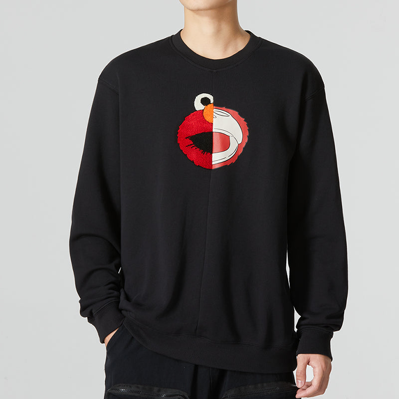 Men's adidas neo U Jf Ss Sweat Athleisure Casual Sports Alphabet Printing Round Neck Black HM9945