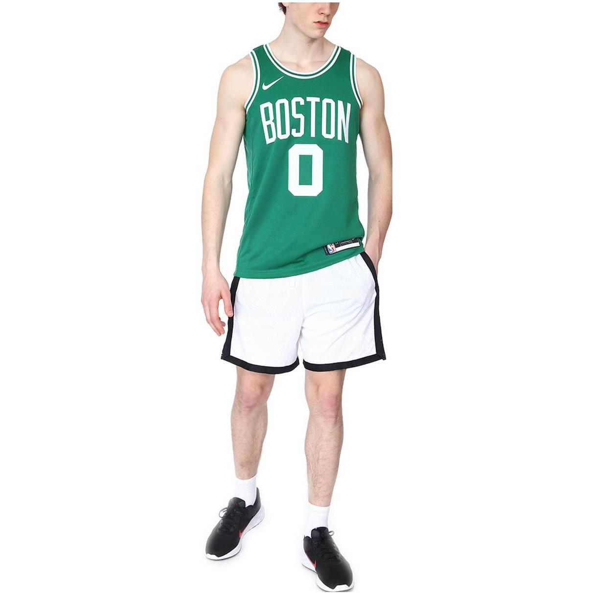 Nike NBA Sports Basketball Jersey/Vest SW Fan Edition 20 Season Celtics Team Tatum 0 Green CW3659-314