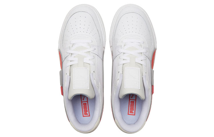 PUMA CA Pro Tech Leisure Shoes White/Red 381225-01