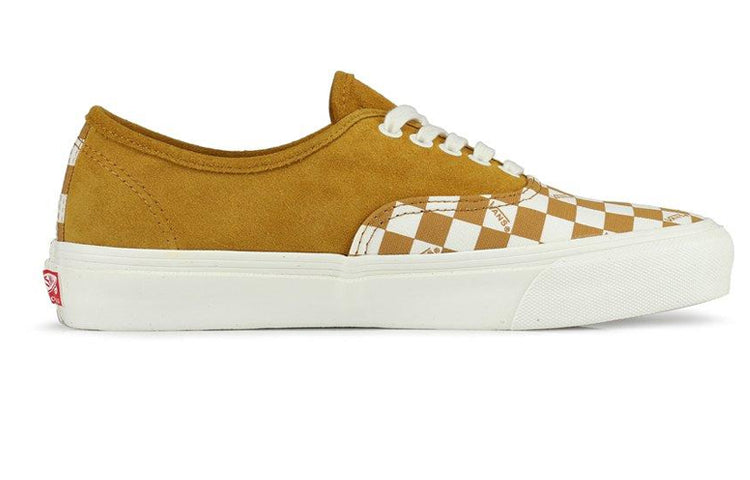 Vans Vault OG Authentic LX Checkerboard Yellow/White VN0A45JJVQB1