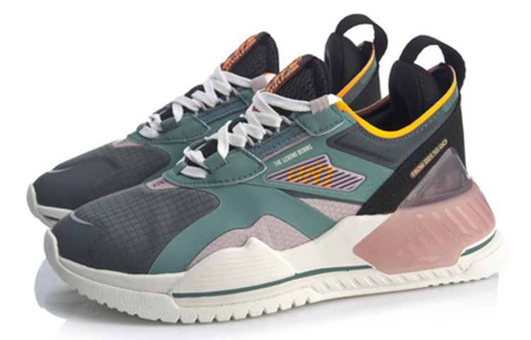 (WMNS) Li-Ning 001 T2000 'Green Grey' AGLQ002-5