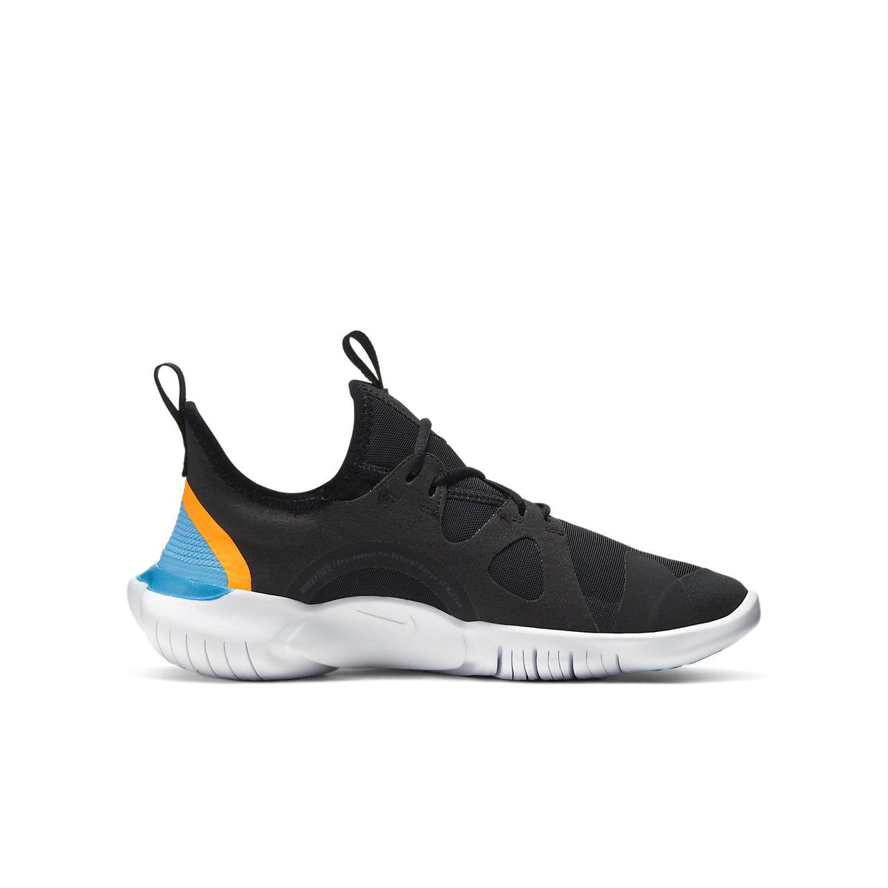 (GS) Nike Free RN 5.0 Black/Orange AR4143-013