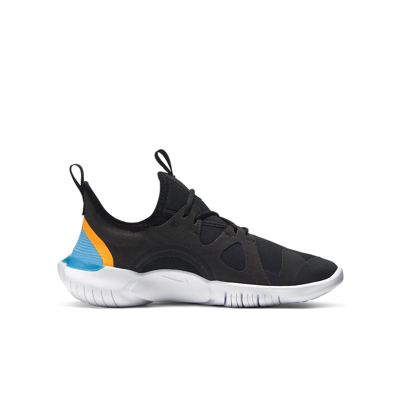 (GS) Nike Free RN 5.0 Black/Orange AR4143-013