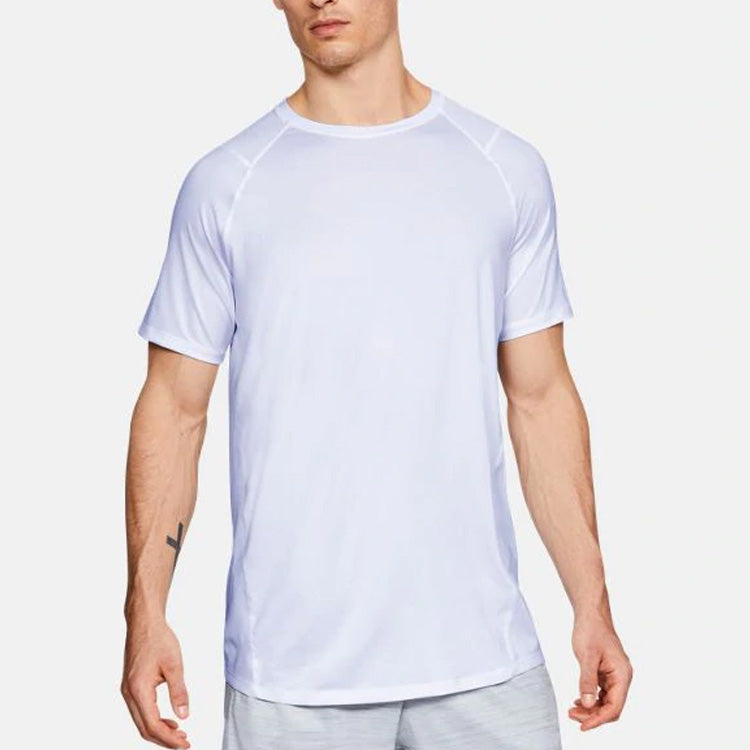 Men's Under Armour UA MK-1 Short Sleeve Sports Tops White 1306428-100