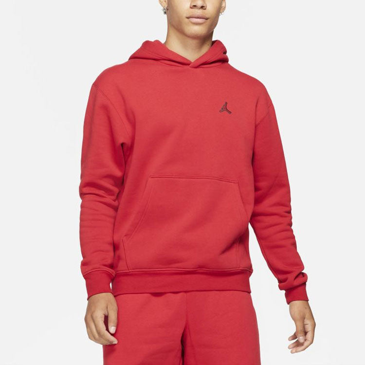 Air Jordan Logo Fleece Pullover 'Red' DA9819-687