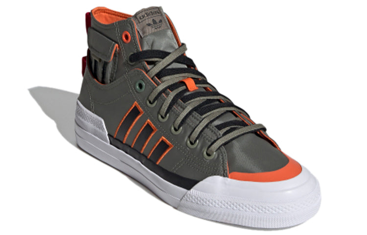 adidas Nizza Hi Dl 'Green White Orange' GZ2655