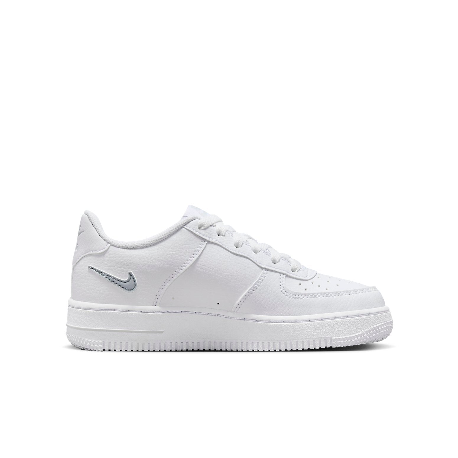 (GS) Nike Air Force 1 Low Cut Out 'Soft Grey' FQ2413-100