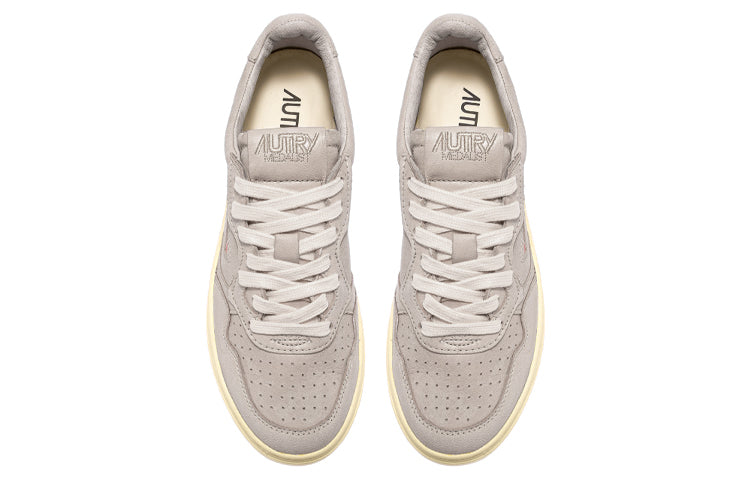 Autry Medalist Low Goatskin Sneakers 'Grey' AULM-GG29