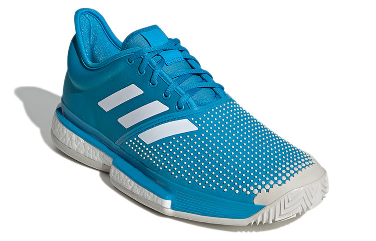 adidas Solecourt Boost Clay Court 'Shock Cyan' DB2690