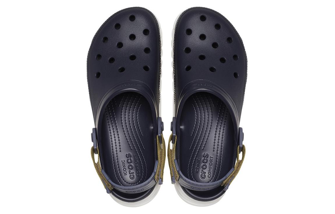 Crocs Duet Max Ii Clogs 'Navy White' 208776-4LH