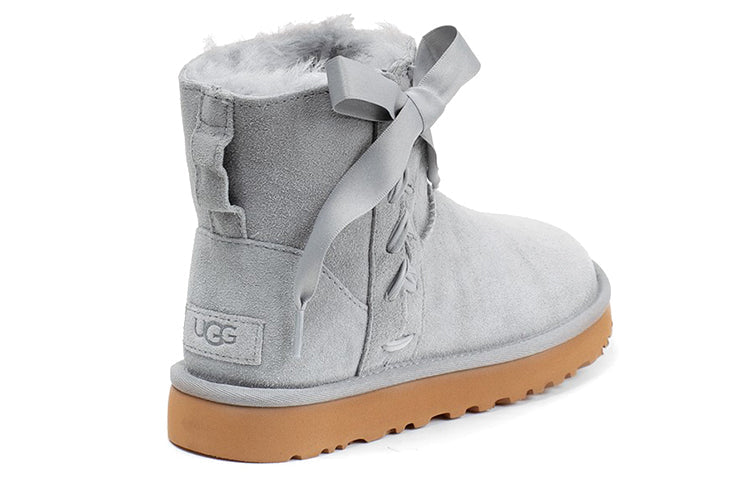 (WMNS) UGG Classic Lace Mini 'Blue Grey' 11037568-GYS