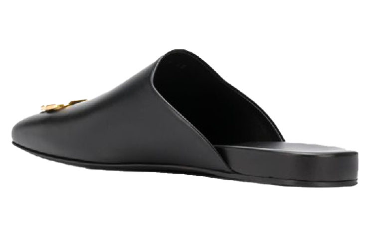 (WMNS) Balenciaga Mules 'Black Gold' 590659WA72H1088