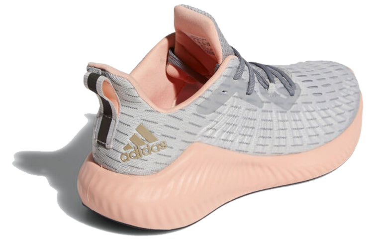 (WMNS) adidas Alphabounce+ Run 'Grey Pink' F33913