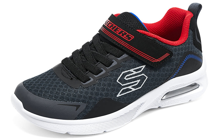 (GS) Skechers Microspec Max-ravork Sneaker 'Black Red' 403820L-BKCC