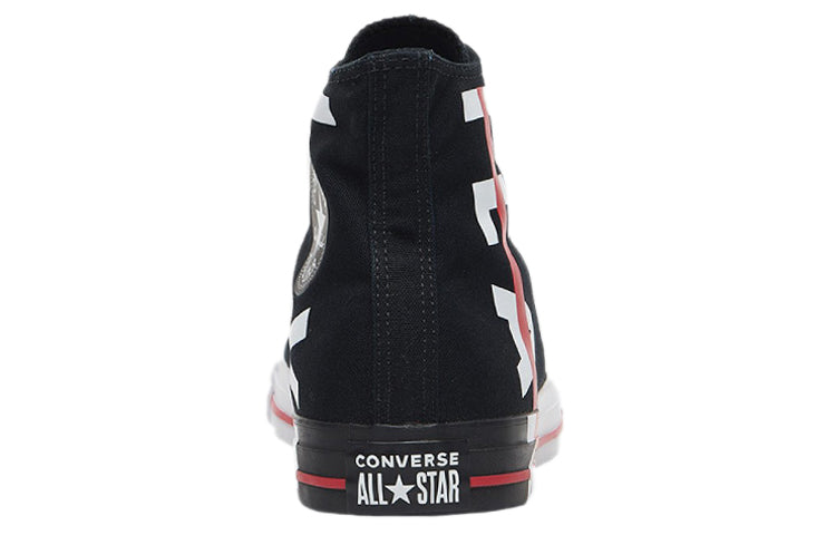 Converse Chuck Taylor All Star Fear Love Hi-Top Sneakers Black/White/Red 164685C