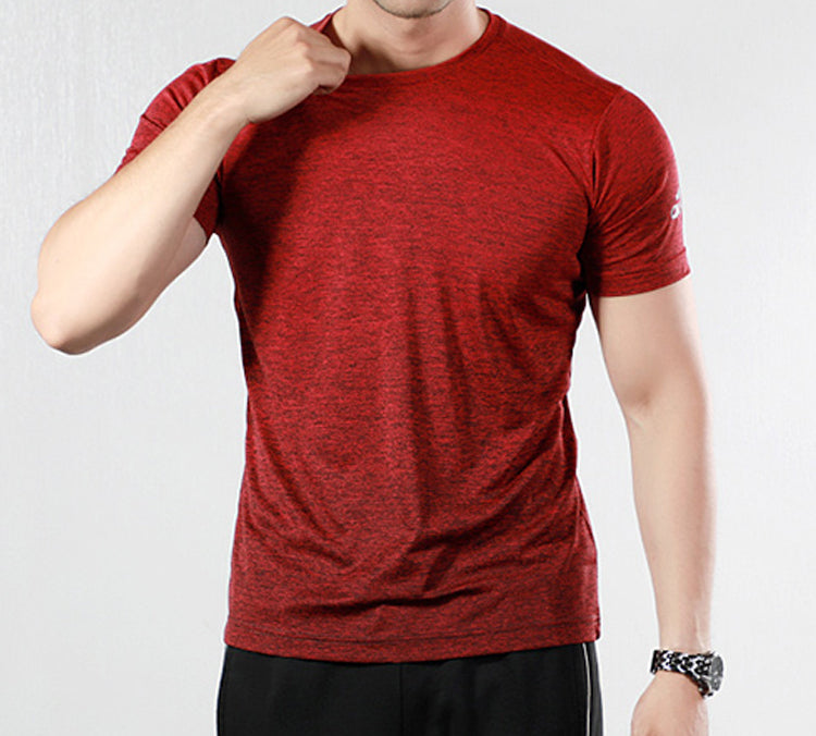 adidas Training Sports Short-sleeveTee Men Red EC1090