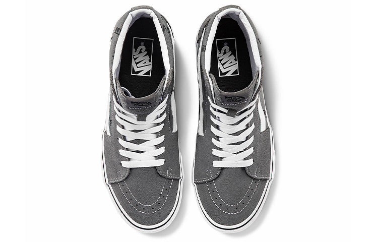 Vans Unisex SK8-High-Top Sneakers Grey Gray VN0A5KRH90M