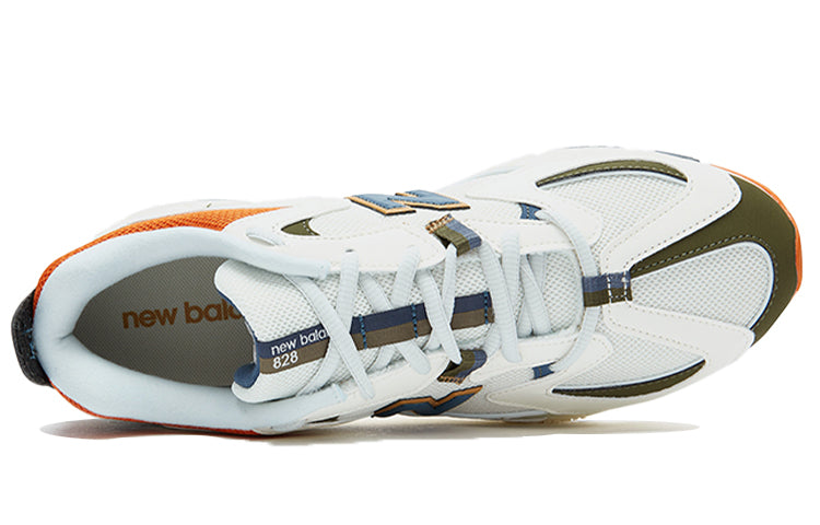 New Balance 828 'White Blue Orange' ML828NB